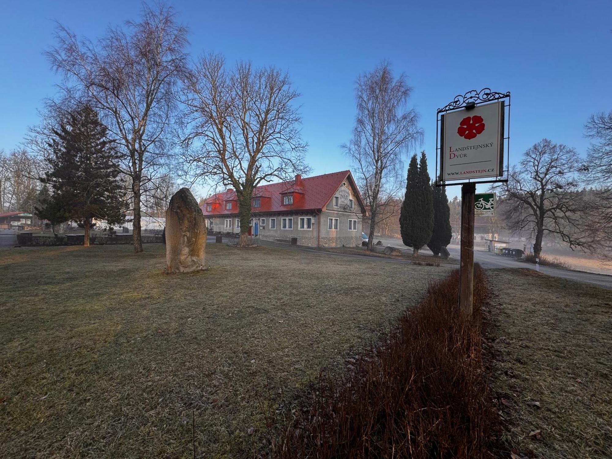 Penzion Landstejnsky Dvur Slavonice Exterior foto